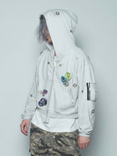 Load image into Gallery viewer, Bullet Burn Zip Hoodie
