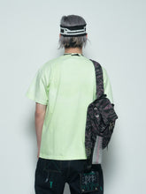 Load image into Gallery viewer, Dye Gun Collar Tee （Green）
